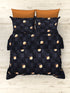 COCO KING 100% COTTON 160 TC KINGSIZE BEDSHEET WITH 2 PILLOW COVERS-9A